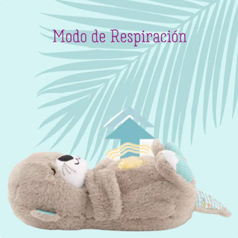 Nutria Peluche De Apego Con Respiracion